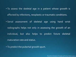 Phulari BS, Orthodontics Principles and Practice, Edition 1;205-15
 
