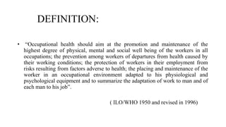 occupational hazard | PPTX
