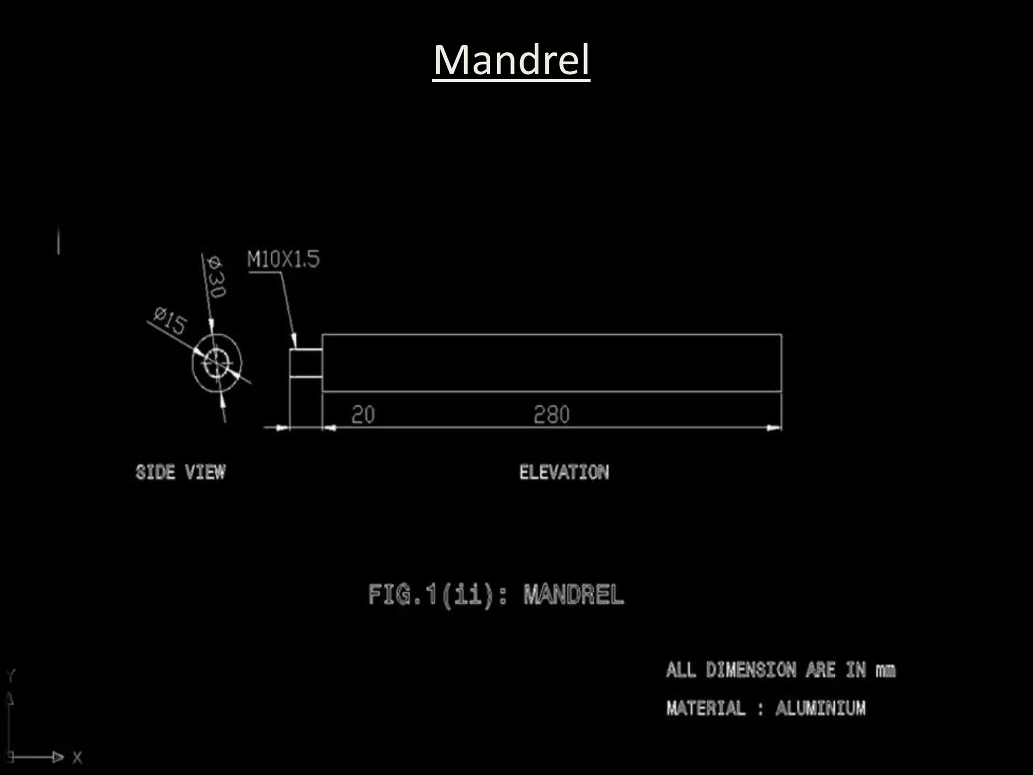 Mandrel
 