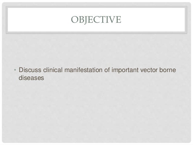 Vector Borne Disease