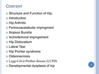 Differential diagnosis of hip | PPTX
