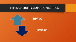 biophysiologic method of data collection | PPTX