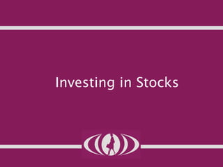 Investing in Stocks 