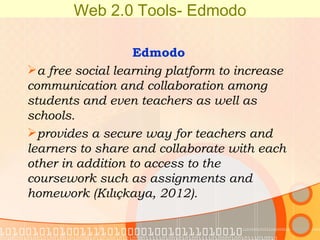 Edmodo Homework Language Learning and Technology: