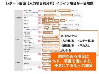 もうやりきったと思ってませんか？まだまだやれる！フォーム改善(EFO)〜EFOの最新傾向とオススメ施策ベストテン〜