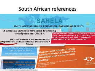 South African references
 