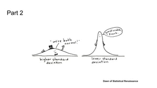 Part 2
Dawn of Statistical Renaissance
 