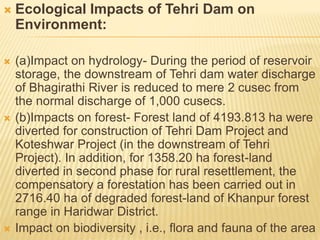 Social and Environmental Impact of hydropower project in Uttarakhand ...
