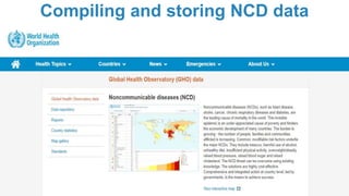 Risk factor surveillance of Non-communicable diseases | PPTX