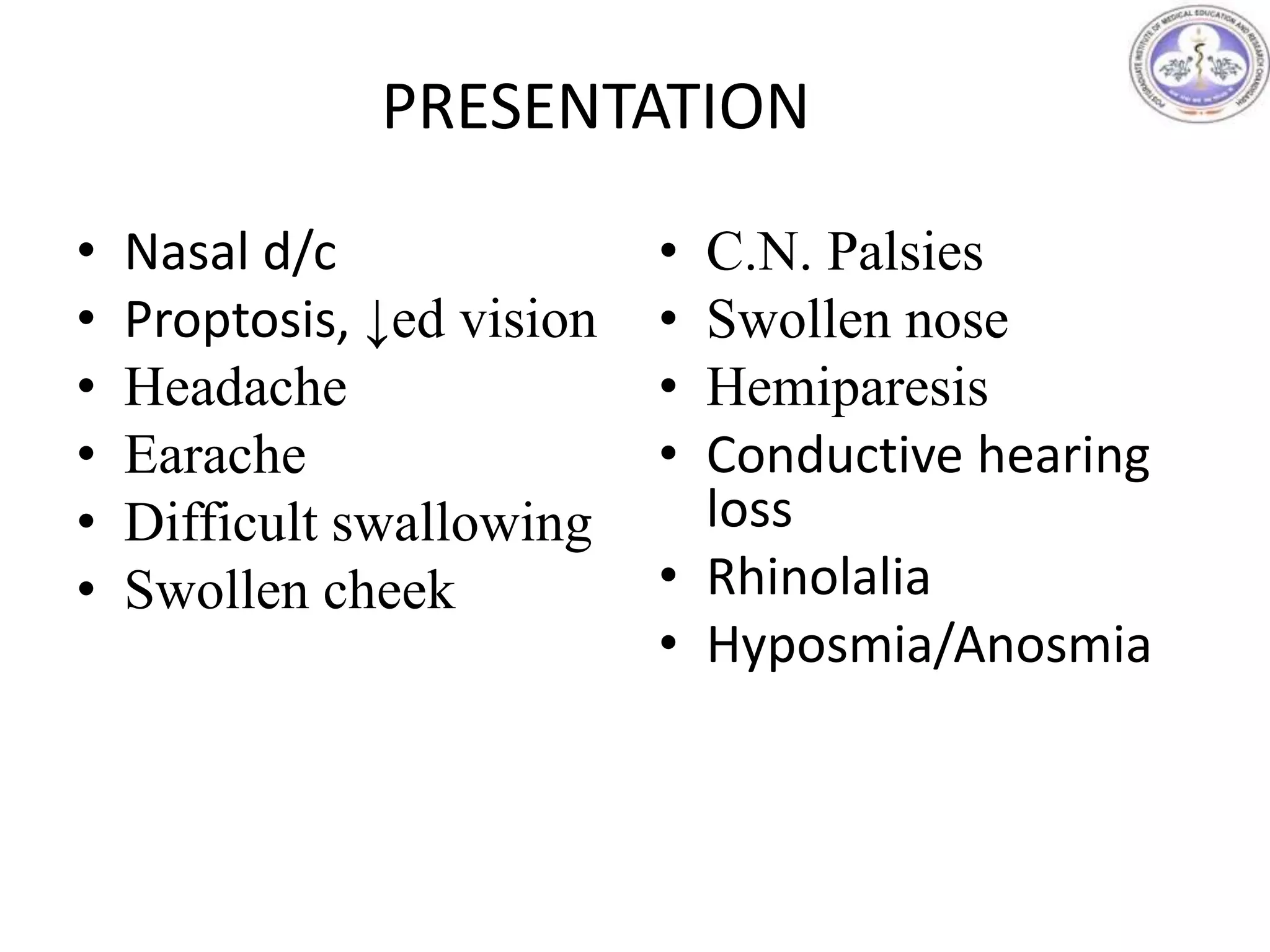 nasopharynx clinical anatomy and management of nasopharyngeal tumor | PPTX