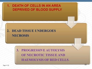 Tissue Death Ischemia and Infarction | PPTX