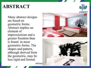presentation about interior designs with pictures | PPTX