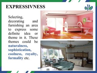 presentation about interior designs with pictures | PPTX