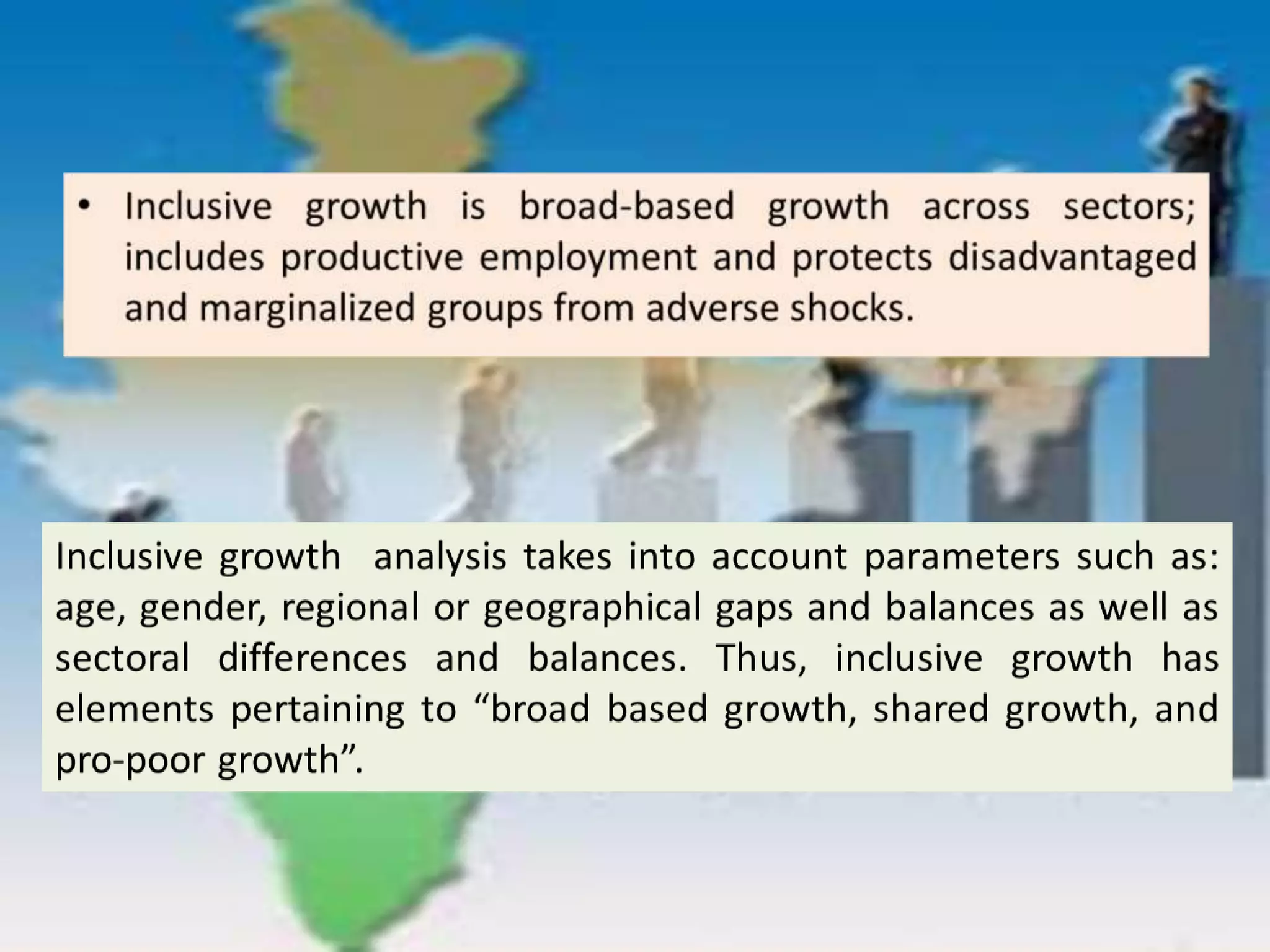 Inclusive growth in India- prospects and challenges | PPTX