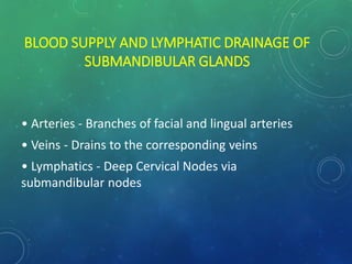 Surgical Anatomy of Salivary Glands and its Applied aspects | PPTX