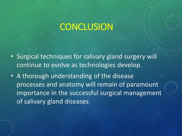 Surgical Anatomy of Salivary Glands and its Applied aspects | PPTX