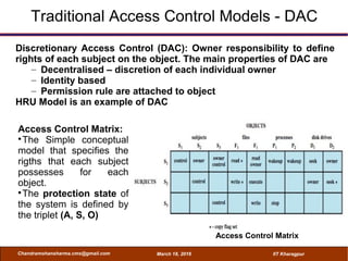 Attribute Based Access Control | PPT
