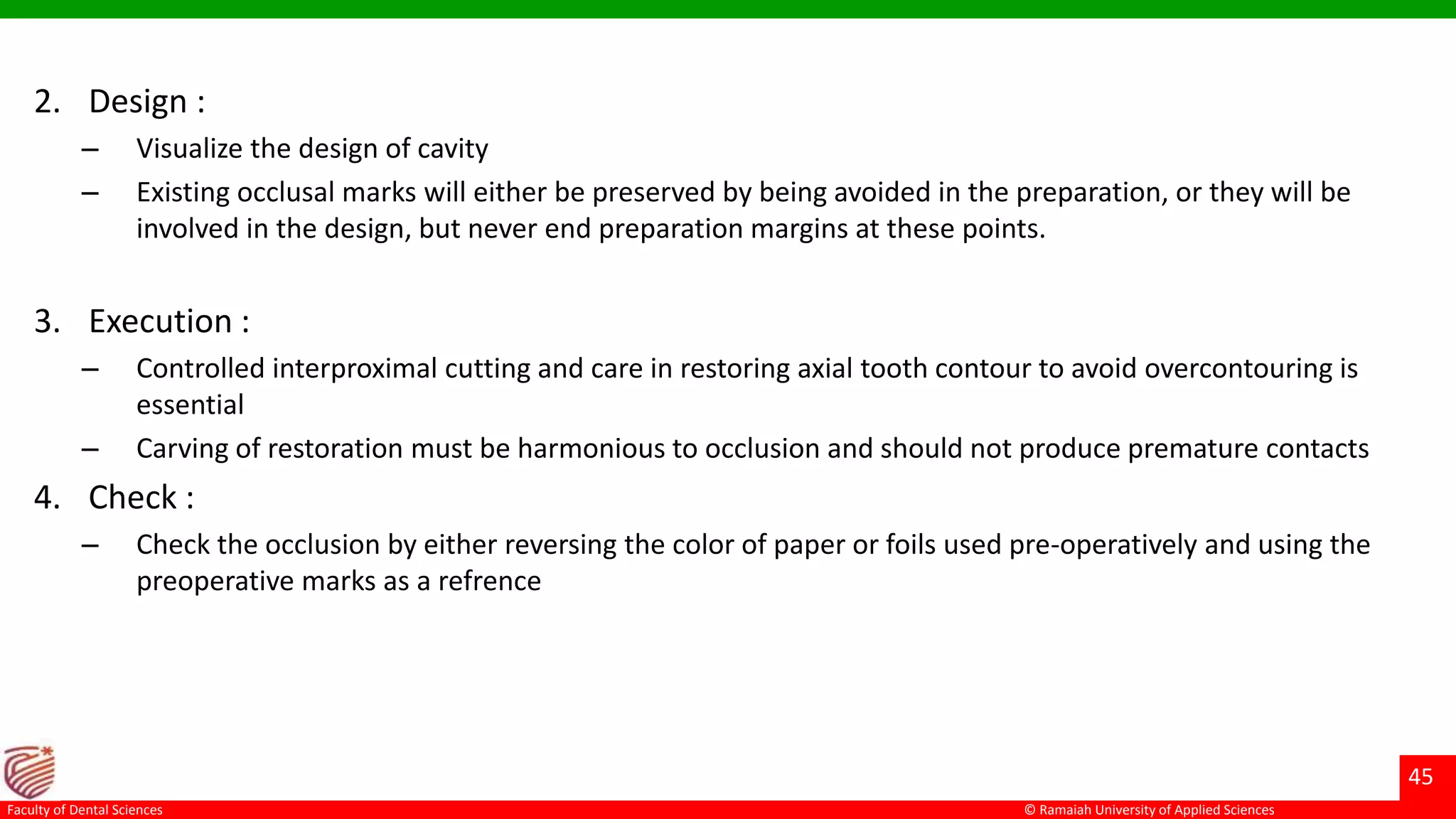 Occlusion in restorative dentistry | PPTX