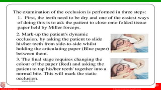 © Ramaiah University of Applied Sciences
39
Faculty of Dental Sciences
 