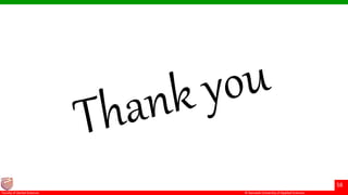 © Ramaiah University of Applied Sciences
58
Faculty of Dental Sciences
 