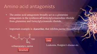 Anticancerous and anitubercular drugs