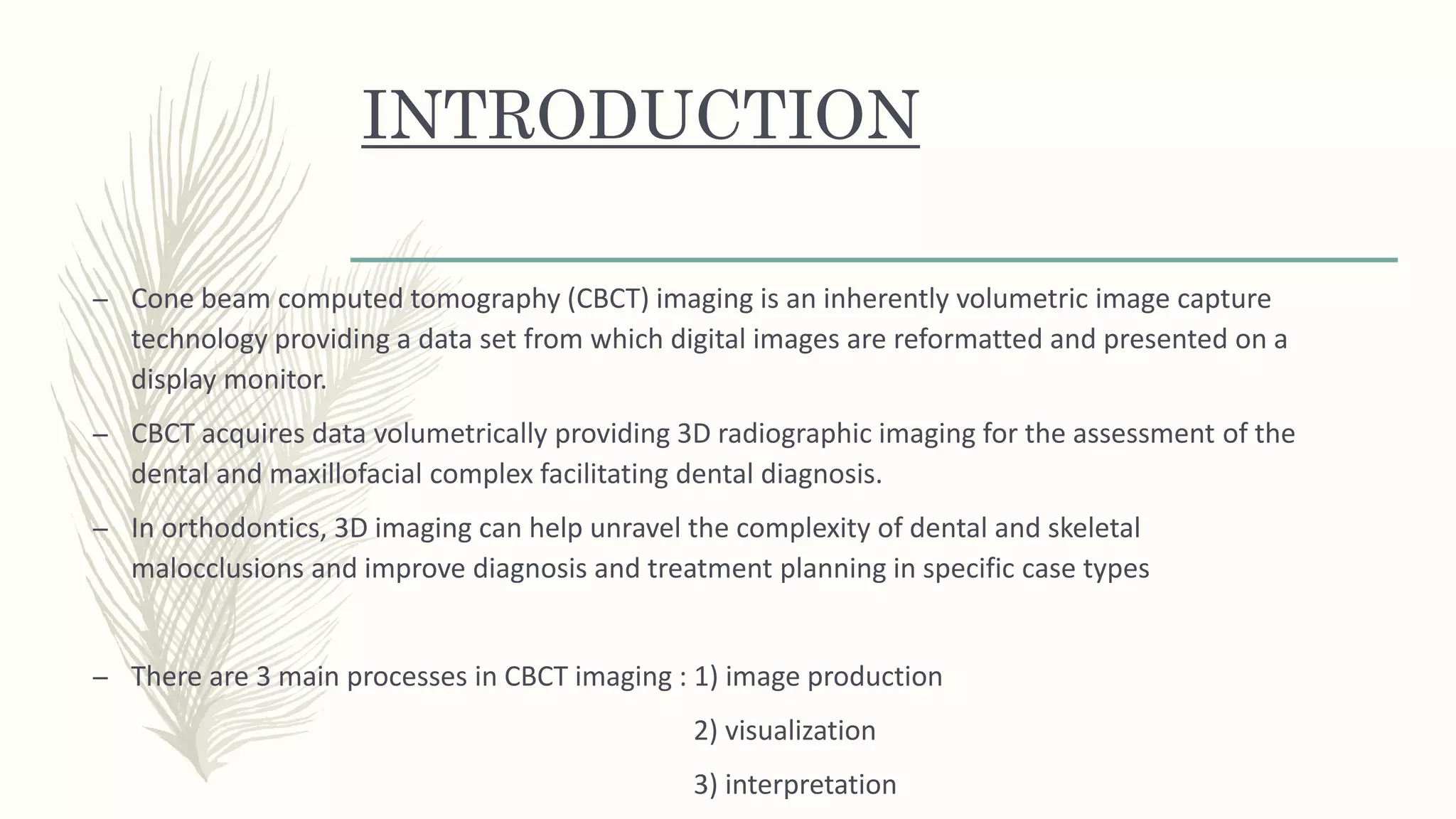 CBCT in orthodontics | PPTX