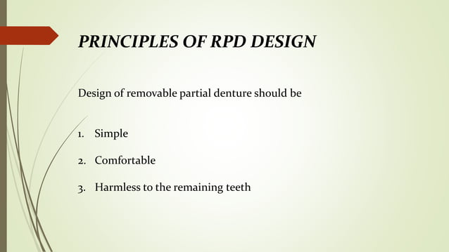 Recent advances in rpd and it's uses in prosthodontics | PPTX