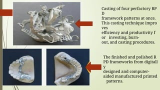 SEMINAR recent advances in Removable partial denture | PPTX