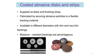 abrasive finishing and polishing agents and methods | PPT