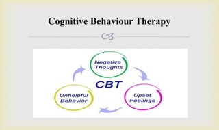
Cognitive Behaviour Therapy
 
