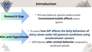 Presentation on behavioral response of ruminants to gastrointestinal ...