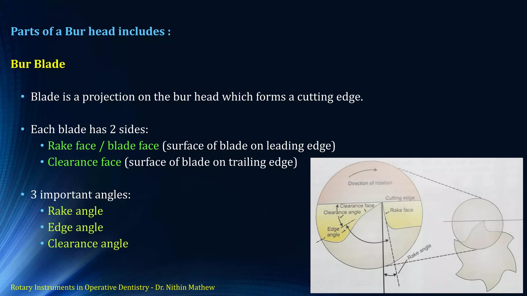 Rotary Instruments in Operative Dentistry | PDF