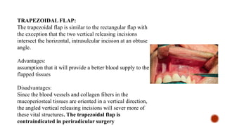 Trapezoidal Incision SEMINAR IN ENDODONTICS SURGICAL ENDODONTICS.pptx