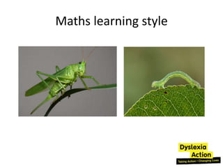 Maths learning style
 