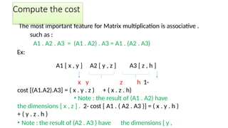 Seminar_Associative Matrix multiplication.ppsx
