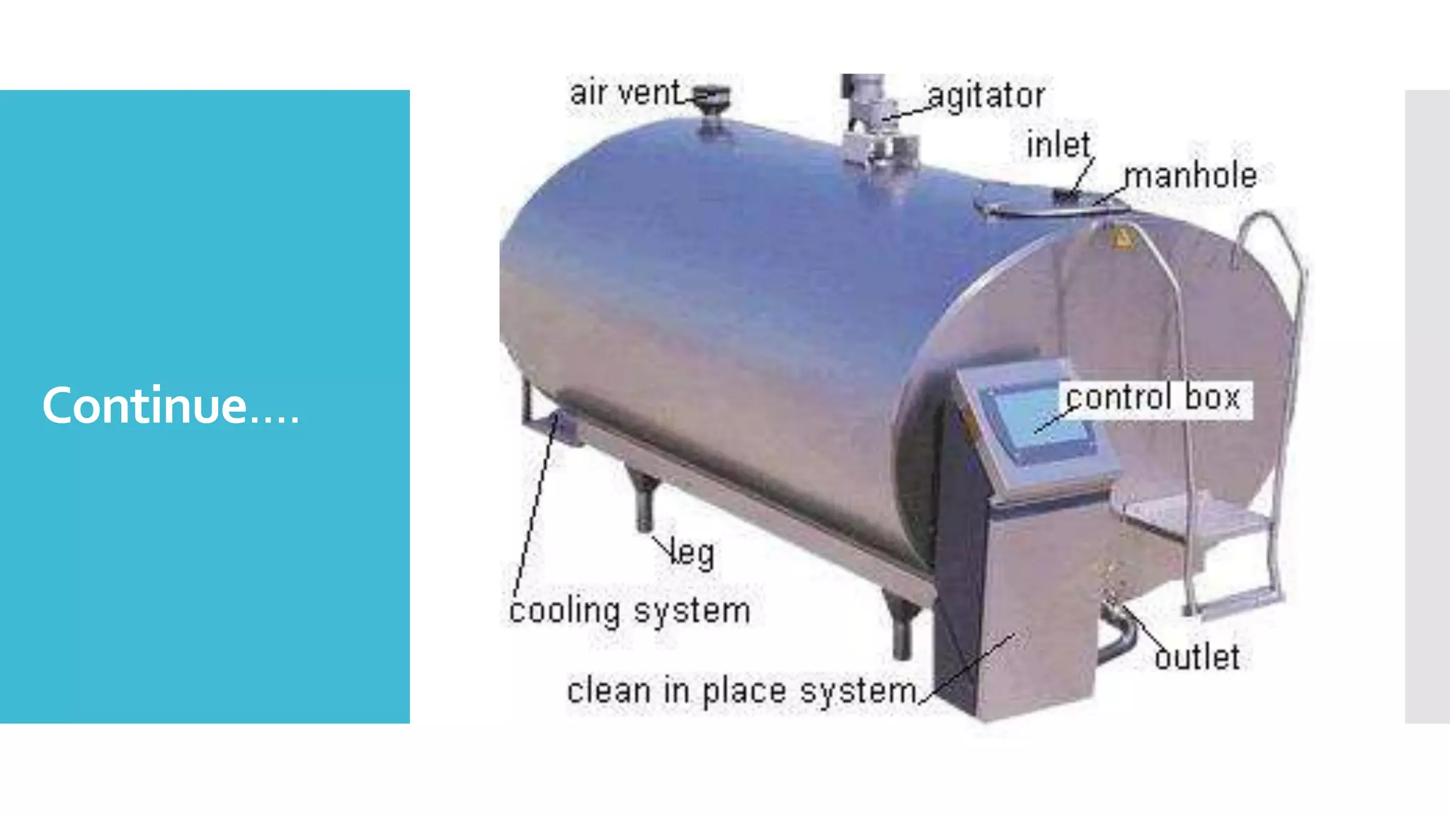 Milk Tech Reee Dairy technology, reception of milk , machinary used during reception ...