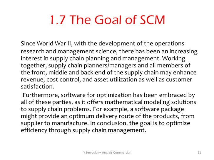 Basics of Supply Chain Managment Slide 11