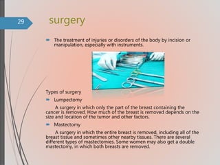 Breast cancer | PPTX
