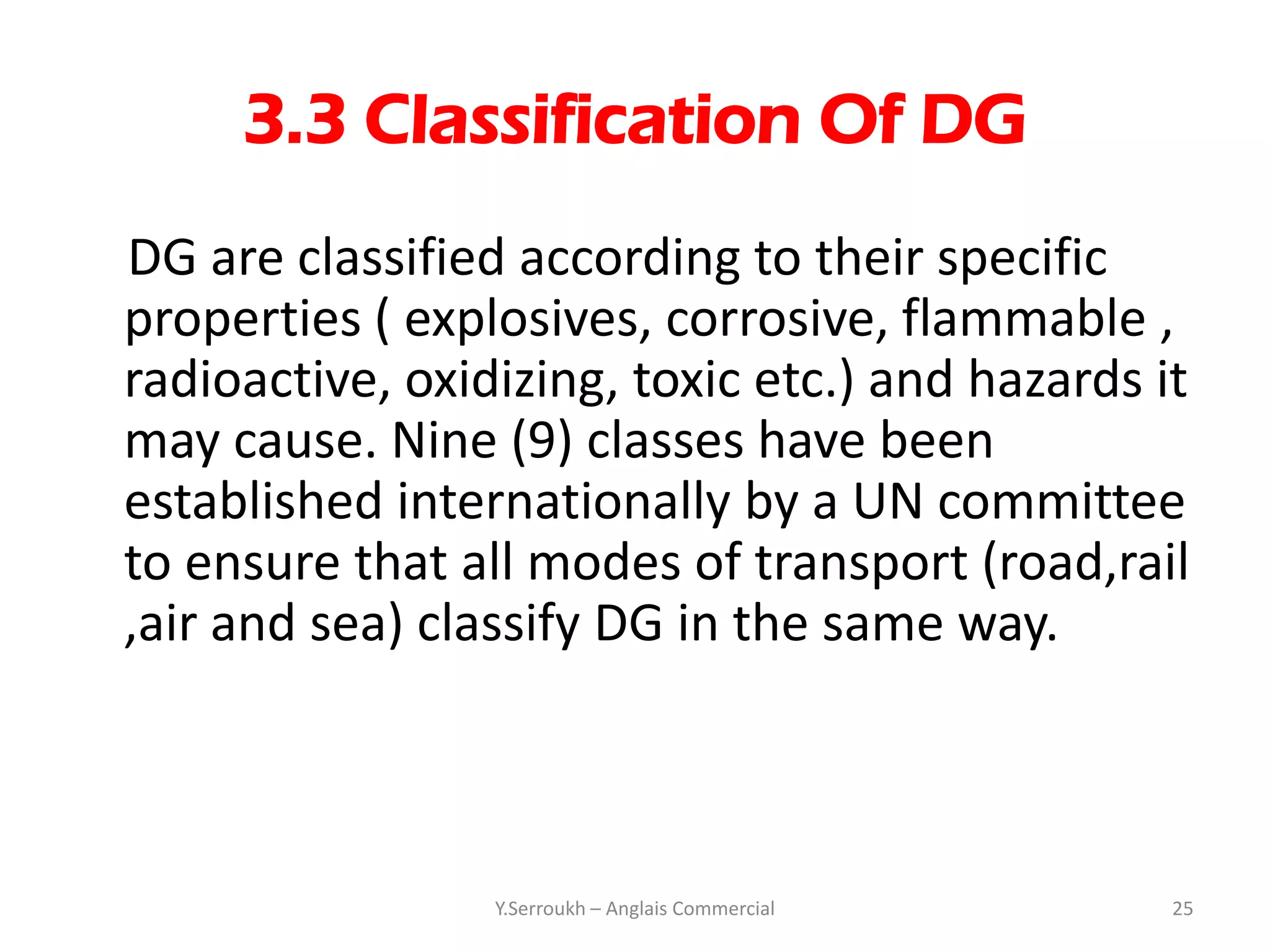 Dg Container Types Cargo Container | PDF