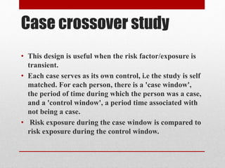Seminar case control study | PPTX