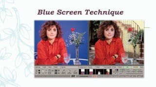Blue Screen Technique
 