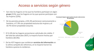 ¿Es género una variable determinante en la adopción de variedades modernas? El caso de arroz en Ecuador.