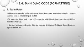 Seminar clean code | PPTX