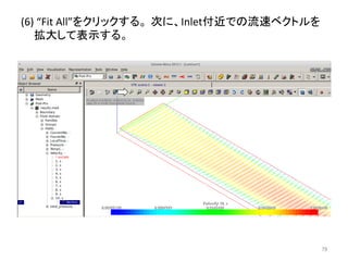 (6) 
“Fit 
All”䜢䜽䝸䝑䜽䛩䜛䚹㻌ḟ䛻䚸Inlet௜㏆䛷䛾ὶ㏿䝧䜽䝖䝹䜢 
ᣑ኱䛧䛶⾲♧䛩䜛䚹 
㻣㻥 
 
