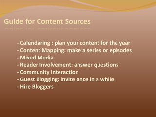 Seminar [Content Sourcing] | PPT