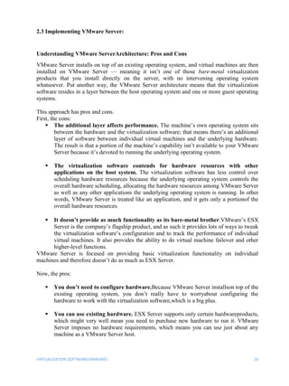 Virtualization using VMWare Workstation and Cloud Computing | DOCX