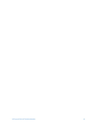 Virtualization using VMWare Workstation and Cloud Computing | DOCX