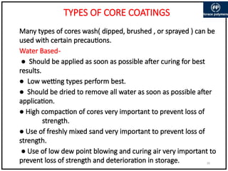 Seminar core making cold box technology.pptx