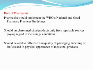 Counterfeit medicines | PPTX