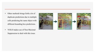 SEMINAR COURSE PRESENTATION on YOLO algorithm for object detection | PPT